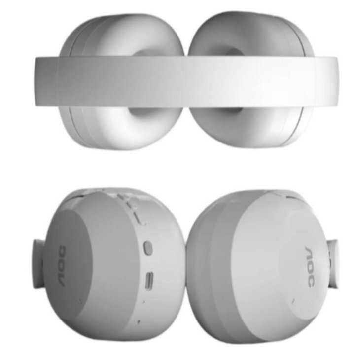 Headset Bluetooth Aoc Ach3505wt Diadema Anc...