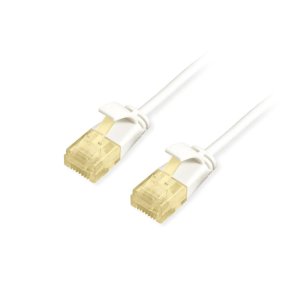 Latiguillo U utp Categoria 6a Slim Limbre Halogenos Lsoh 2m Color Blanco Equip 626005