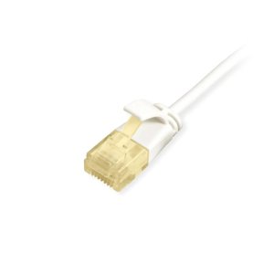 Latiguillo U utp Categoria 6a Slim Limbre Halogenos Lsoh 2m Color Blanco Equip 626005 2