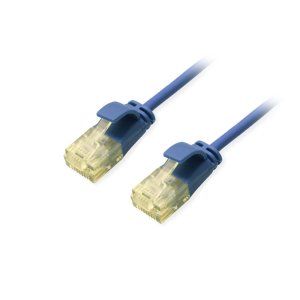 Latiguillo U utp Categoria 6a Slim Limbre Halogenos Lsoh 0,5m Color Azul Equip 626302 2