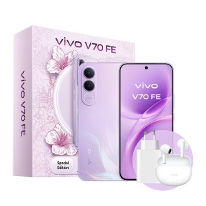Smartphone Vivo V70 Lite 6,83"hd 8gb 256gb 5g Purple 200 32mp Bateria 7000mah Incl. Cargador Y Buds