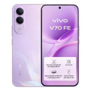 Smartphone Vivo V70 Lite 6,83"hd 8gb 256gb 5g Purple 200 32mp Bateria 7000mah Incl. Cargador Y Buds 2