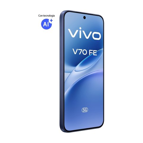 Smartphone Vivo V70 Lite 6,83"hd 8gb 256gb 5g Blue 200mpx 32mp Bateria 7000mah Incl. Cargador Y Buds