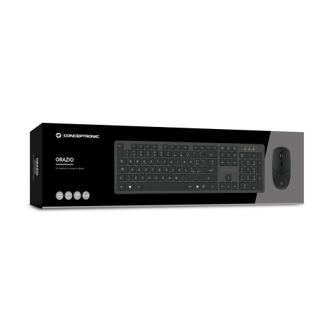 Teclado Y Mouse Conceptronic Wireless Orazio01it Italiano