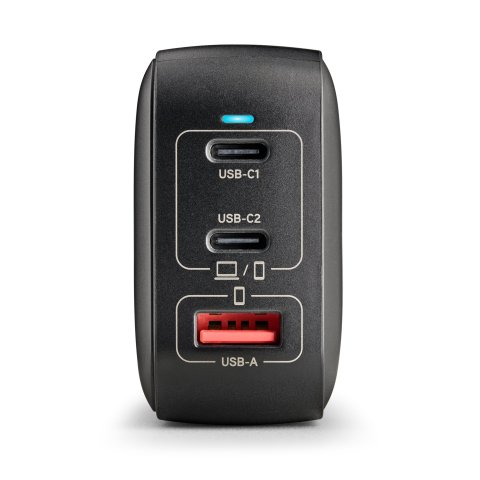 Cargador Usb Gan Ngs Bud 100w Tiny 100w 2xusb-c 1xusb-a Pd Pps Diseño Ultrracompacto Color Negro