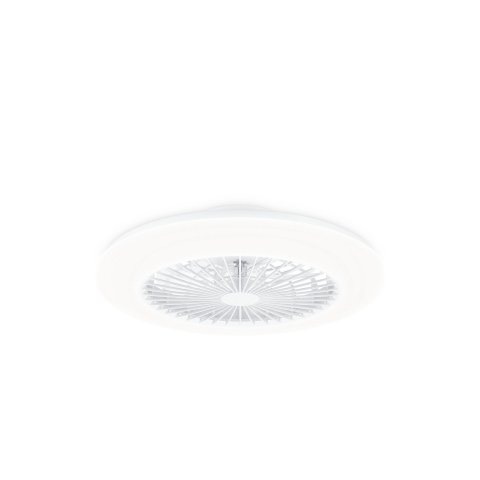 Ventilador De Techo Philips Amigo 60+25w Plafon Led 30-44-65k Mando Distancia Blanco Aspas Ocultas
