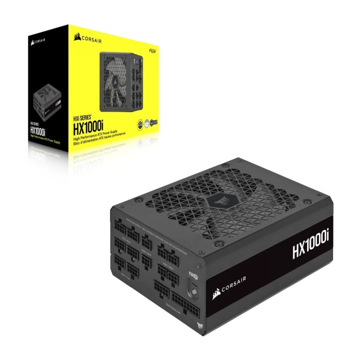 Fuente De Alimentacion Corsair Hx1000i 1000 Wat 80+ Platinum Pci E5 Atx 3.0 