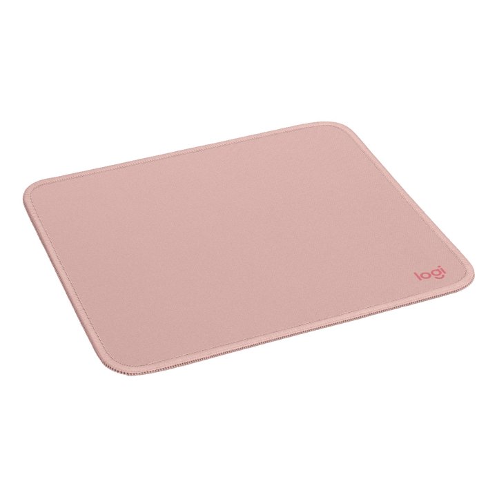 Alfombrilla Logitech Studio Material Reciclado Pet Superficie Tela Goma Antideslizante 230x200mm Rosa