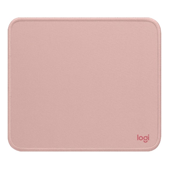 Alfombrilla Logitech Studio Material Reciclado Pet Superficie Tela Goma Antideslizante 230x200mm Rosa