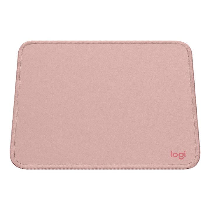 Alfombrilla Logitech Studio Material Reciclado Pet Superficie Tela Goma Antideslizante 230x200mm Rosa