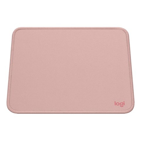 Alfombrilla Logitech Studio Material Reciclado Pet Superficie Tela Goma Antideslizante 230x200mm Rosa