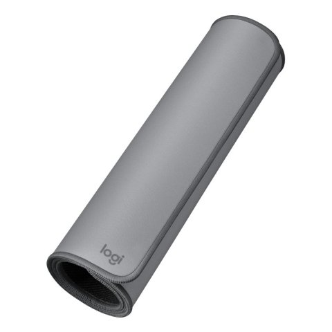 Alfombrilla Logitech Studio Material Reciclado Pet Superficie Tela Goma Antideslizante 300x700mm Gris