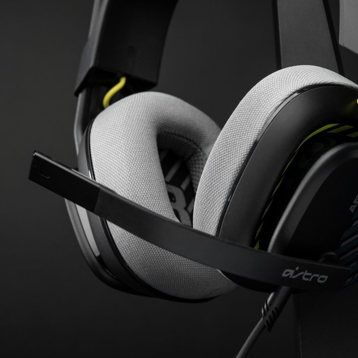 Headset Logitech Astro A10 Gen2 Transductores 32mm Mic Flip-to-mute Jack3.5mm Multiplataforma Negro
