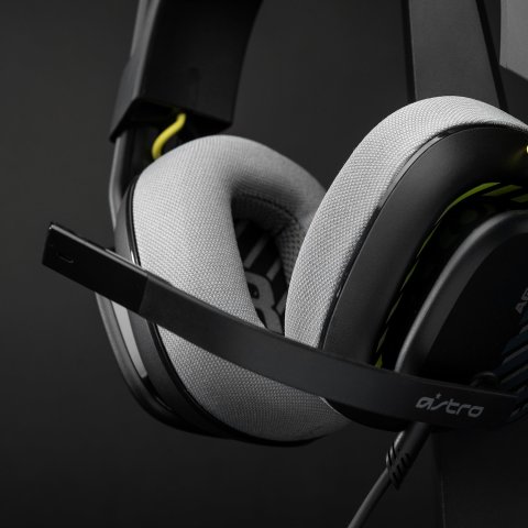 Headset Logitech Astro A10 Gen2 Transductores 32mm Mic Flip-to-mute Jack3.5mm Multiplataforma Negro