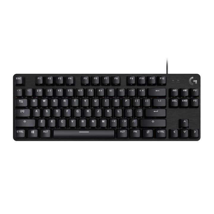 Teclado Logitech G413 Tkl Se Gaming Mecanico Tactil Cubierta Aluminio Led Blanco Tkl Negro