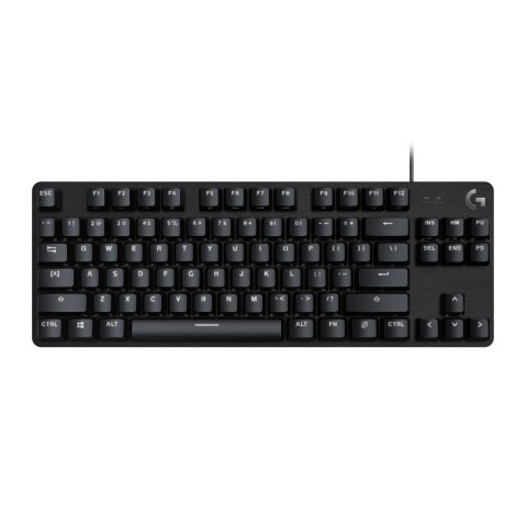 Teclado Logitech G413 Tkl Se Gaming Mecanico Tactil Cubierta Aluminio Led Blanco Tkl Negro
