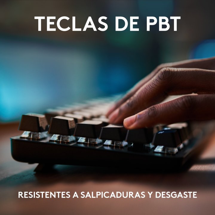 Teclado Logitech G413 Tkl Se Gaming Mecanico Tactil Cubierta Aluminio Led Blanco Tkl Negro