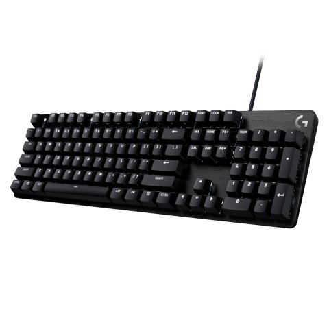 Teclado Logitech G413 Se Gaming Mecanico Interruptores Tactil Cubierta Aluminio Led Blanco Negro
