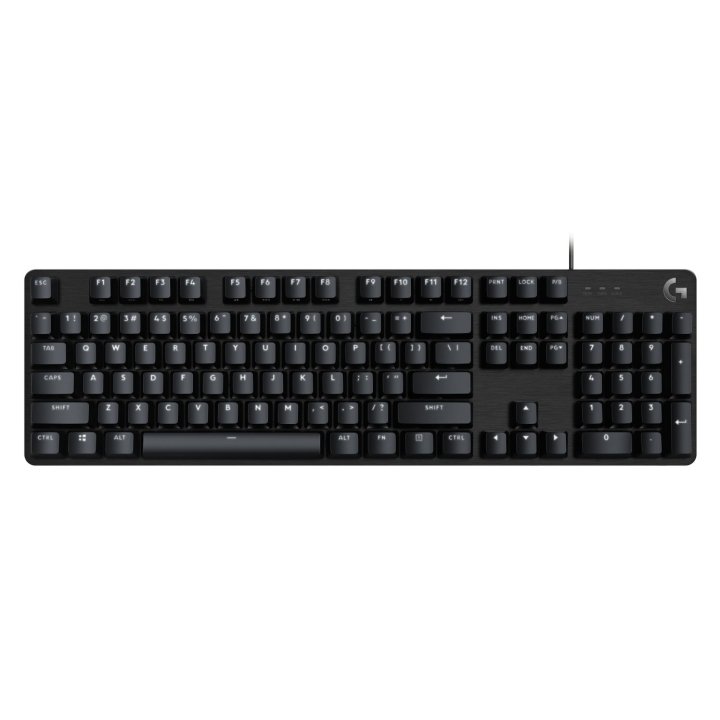 Teclado Logitech G413 Se Gaming Mecanico Interruptores Tactil Cubierta Aluminio Led Blanco Negro