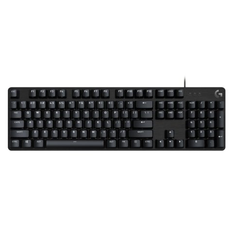 Teclado Logitech G413 Se Gaming Mecanico Interruptores Tactil Cubierta Aluminio Led Blanco Negro