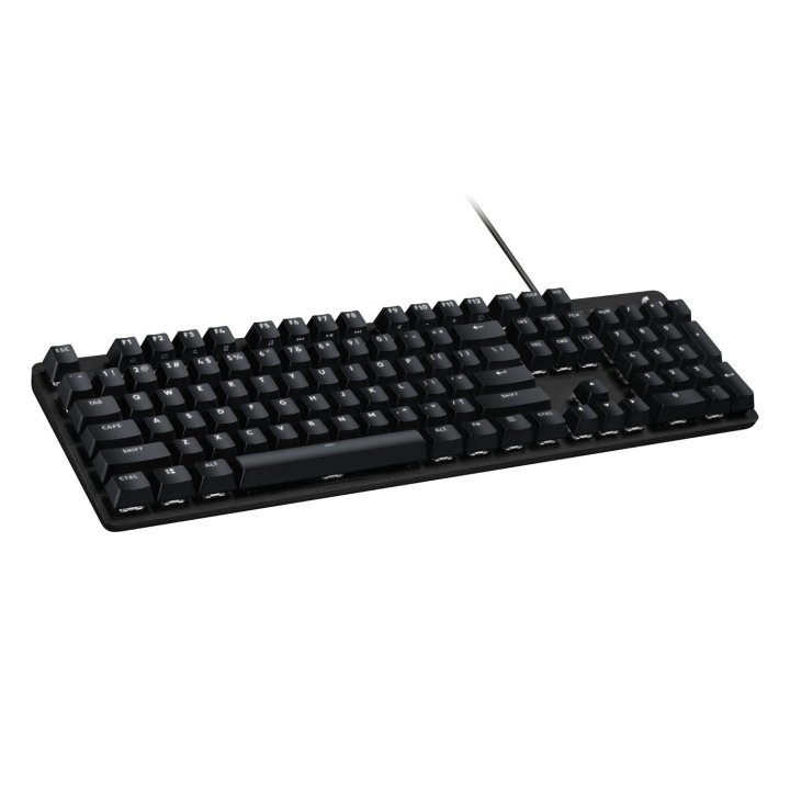 Teclado Logitech G413 Se Gaming Mecanico Interruptores Tactil Cubierta Aluminio Led Blanco Negro
