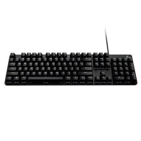 Teclado Logitech G413 Se Gaming Mecanico Interruptores Tactil Cubierta Aluminio Led Blanco Negro