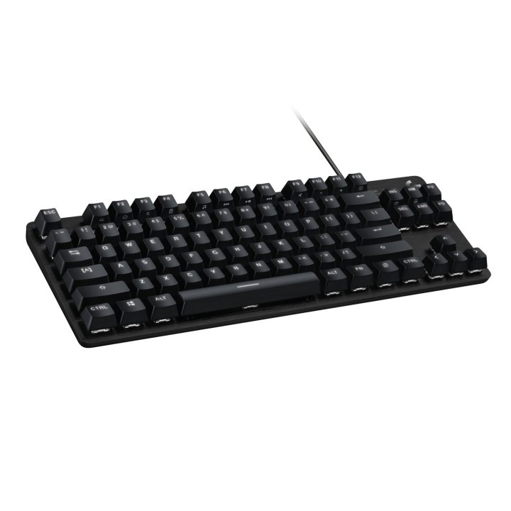 Teclado Logitech G413 Se Gaming Mecanico Interruptores Tactil Cubierta Aluminio Led Blanco Negro