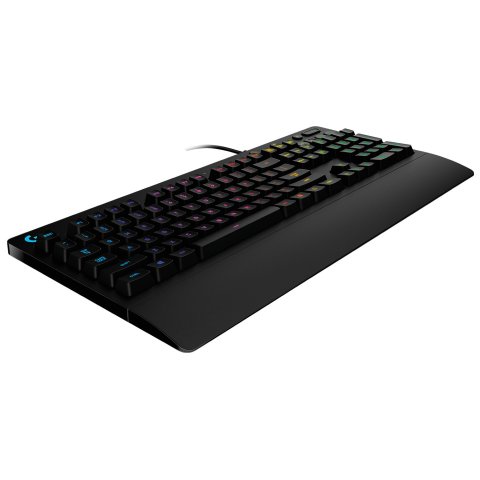 Teclado Logitech G213 Prodigy Gaming Rgb Mech-dome Resistente Liquidos Multimedia Controles Negro