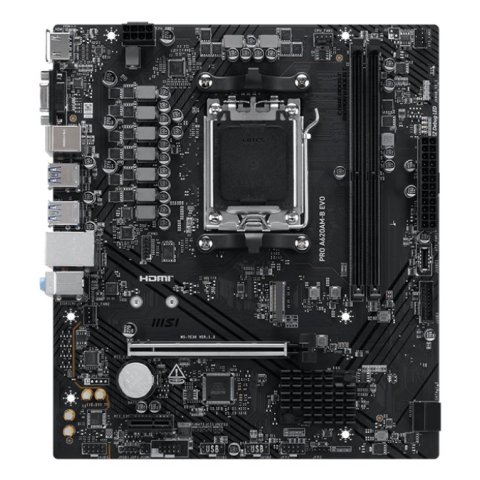 Pb Msi A620am-b Pro Evo M-atx Am5 2xddr5 6800mhz Hdmi Vga 2.5g Lan 1xm.2