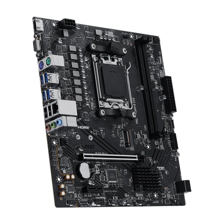 Pb Msi A620am-b Pro Evo M-atx Am5 2xddr5 6800mhz Hdmi Vga 2.5g Lan 1xm.2