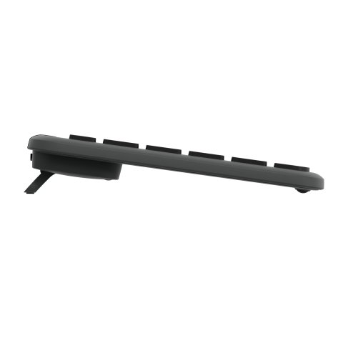 Teclado Y Mouse Logitech Wireless Signature Slim Mk950 Multidispositivo 4000 Dpi Ergonomico Grafito
