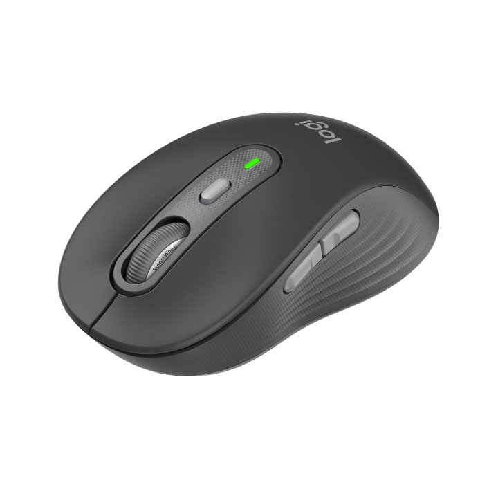 Teclado Y Mouse Logitech Wireless Signature Slim Mk950 Multidispositivo 4000 Dpi Ergonomico Grafito