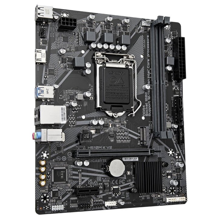 (reacondicionado) Pb Gigabyte H510m K Skt 1200 Gen 10º 11º 2xddr4 3200mhz 1pcie 1m.2 Glan Cash30