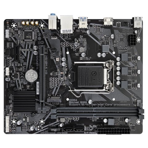 (reacondicionado) Pb Gigabyte H510m K Skt 1200 Gen 10º 11º 2xddr4 3200mhz 1pcie 1m.2 Glan Cash30
