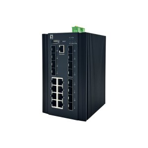 Switch Industrial Gestionado L2 Plus De 20p, 8 X 1gbe Rj45 8 X 1gbe Sfp 4 X 1 2.5gbe Sfp Din-rail