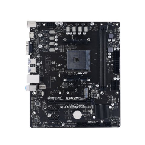 (reacondicionado) Pb Biostar B550mh Skt Am4 M-atx 2xddr4 3200mhz 1xm.2 4xusb 3.2 1xpcie 4.0 Cash30