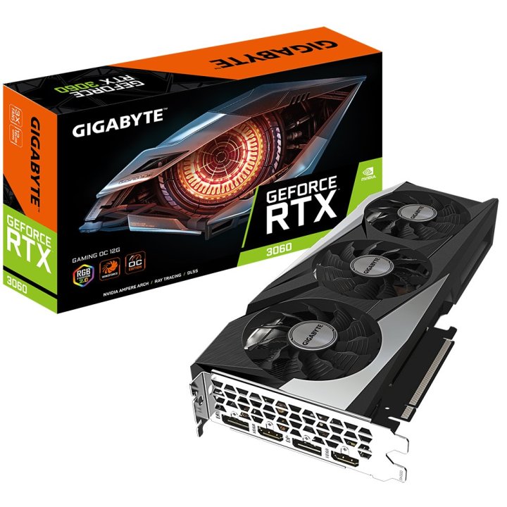 (reacondicionado) Vga Gigabyte Geforce Rtx™ 3060 Gaming Oc 12gb (rev2.0) Oem Cash30
