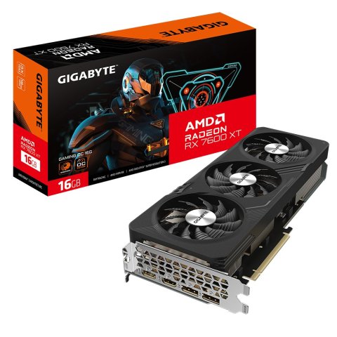 (reacondicionado) Vga Gigabyte Radeon Rx 7600xt Oc 16gb Gddr6 2xdp 2xhdmi Cuda 2048 128bit Cash30