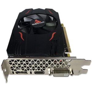 (reacondicionado) Vga Biostar Rx550-4gb  Gddr5, Pcie3 2xhdmi Dp Dvi 1183mhz Cuda 512 128bits Cash30  2