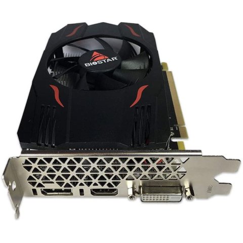 (reacondicionado) Vga Biostar Rx550-4gb  Gddr5, Pcie3 2xhdmi Dp Dvi 1183mhz Cuda 512 128bits Cash30 