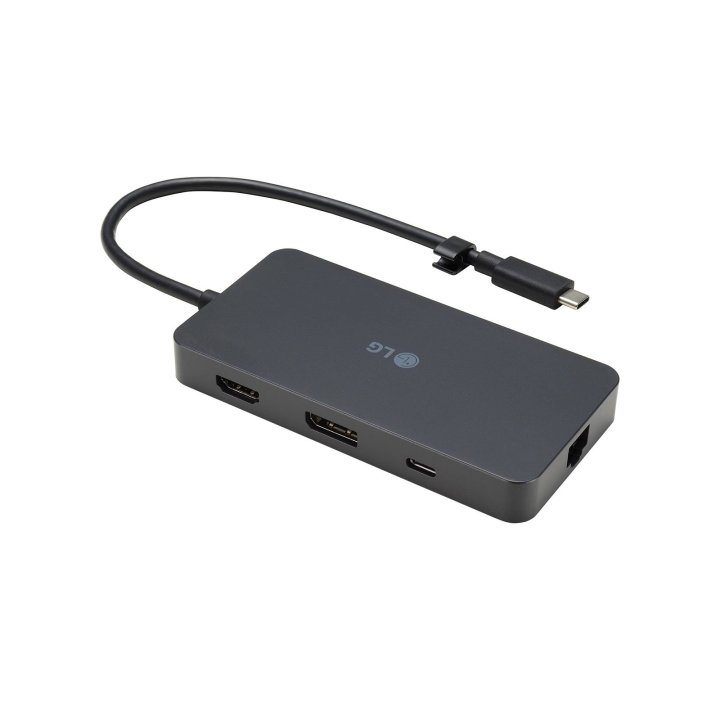 Hub Usb-c Lg Uhg7 2xusb3.2 2xusb-c Pd 4k 60hz 90w 1xrj45