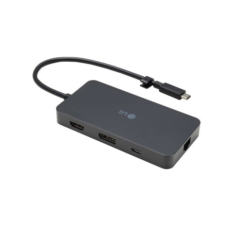 Hub Usb-c Lg Uhg7 2xusb3.2 2xusb-c Pd 4k 60hz 90w 1xrj45