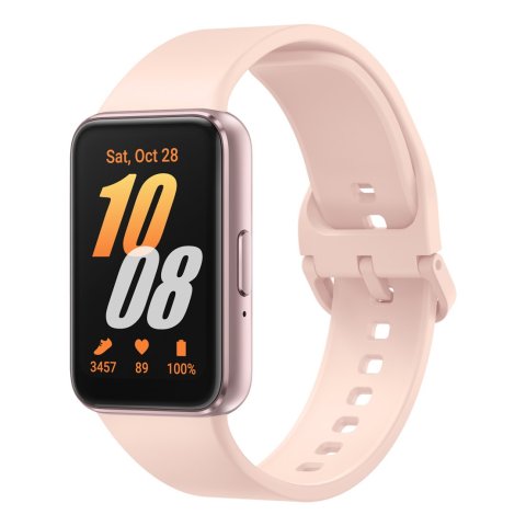 Smartwatch Samsung Galaxy Fit3 Amoled 1.6" Gps Ip68 Bt 5.3 Llamadas Manos Libres Pink Gold