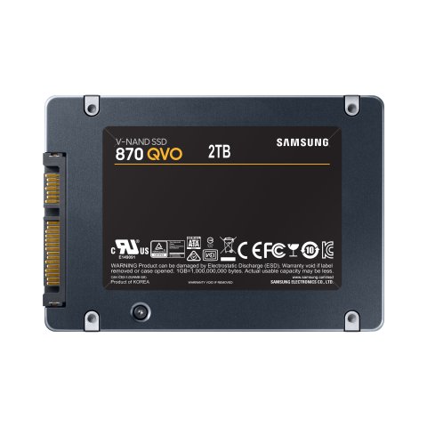 (reacondicionado) Disco Ssd Sata3 2tb Samsung Serie 870 Qvo Mz-77q2t0bw Cash30