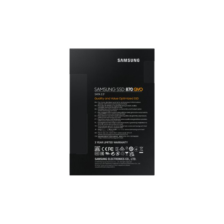 (reacondicionado) Disco Ssd Sata3 2tb Samsung Serie 870 Qvo Mz-77q2t0bw Cash30