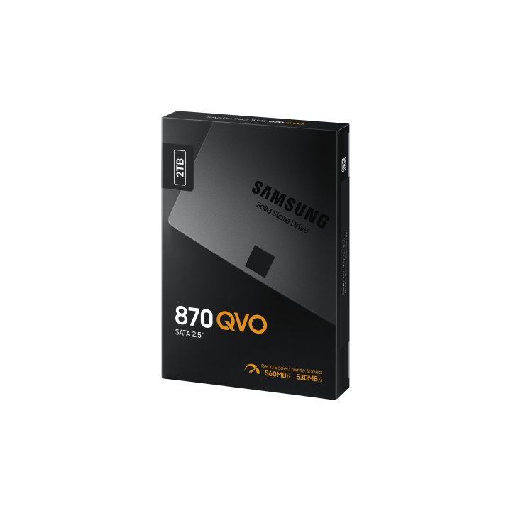 (reacondicionado) Disco Ssd Sata3 2tb Samsung Serie 870 Qvo Mz-77q2t0bw Cash30