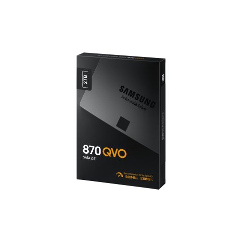 (reacondicionado) Disco Ssd Sata3 2tb Samsung Serie 870 Qvo Mz-77q2t0bw Cash30