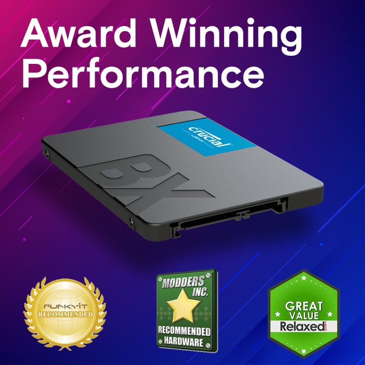 (reacondicionado) Disco Ssd Crucial Bx 500 4tb 2.5" 600mb s (lectura) 510mbs (escritura) Cash30