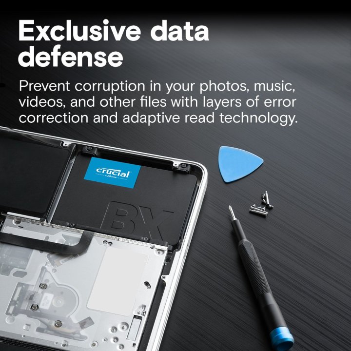 (reacondicionado) Disco Ssd Crucial Bx 500 4tb 2.5" 600mb s (lectura) 510mbs (escritura) Cash30