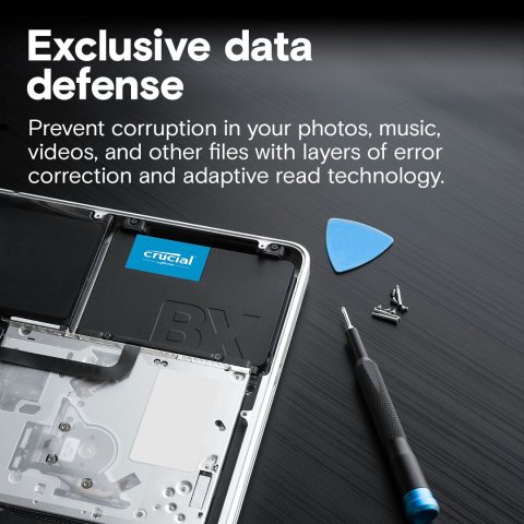 (reacondicionado) Disco Ssd Crucial Bx 500 4tb 2.5" 600mb s (lectura) 510mbs (escritura) Cash30